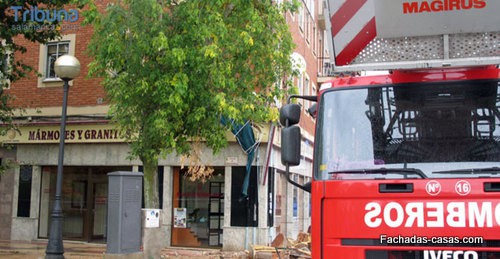 se caen balcones en fachada de salamanca